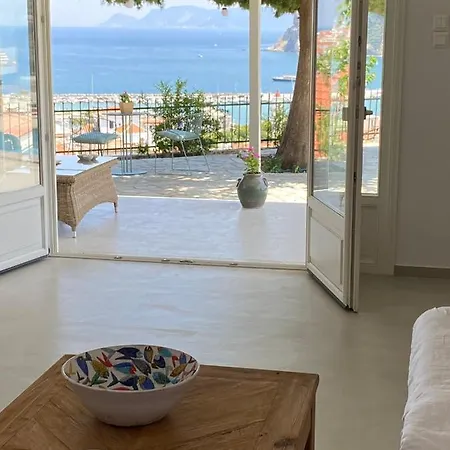 Villa Icelle Skopelos Town Sea View Swimming Pool Exterior photo