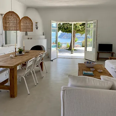 Villa Icelle Skopelos Town Sea View Swimming Pool Exterior photo